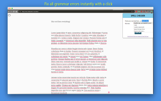 Grammar Checker chrome谷歌浏览器插件_扩展第1张截图