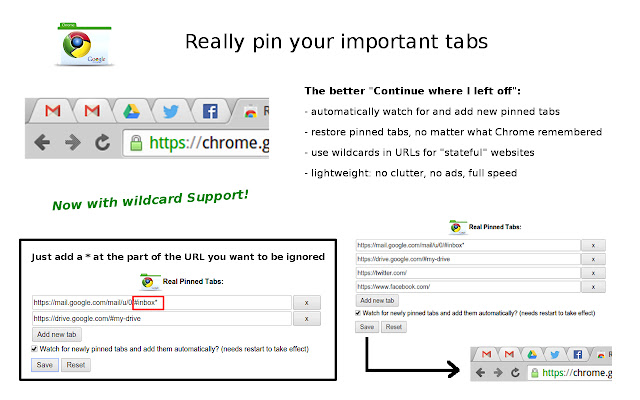 Real Pinned Tabs chrome谷歌浏览器插件_扩展第1张截图