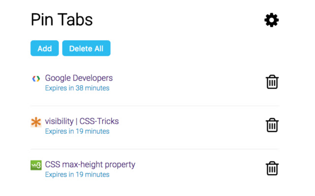 Pin tabs - Tab Manager chrome谷歌浏览器插件_扩展第1张截图