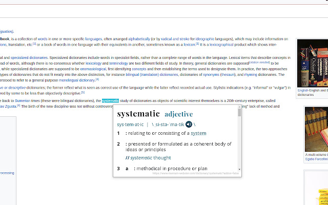 Adict - Instant Dictionary Lookup chrome谷歌浏览器插件_扩展第1张截图