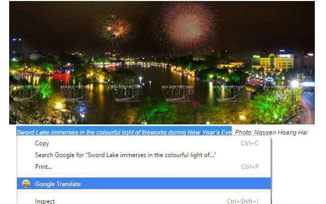 Google Translate Right Click chrome谷歌浏览器插件_扩展第2张截图