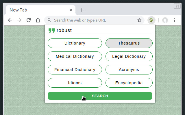 Dictionary, Thesaurus & Reference chrome谷歌浏览器插件_扩展第2张截图