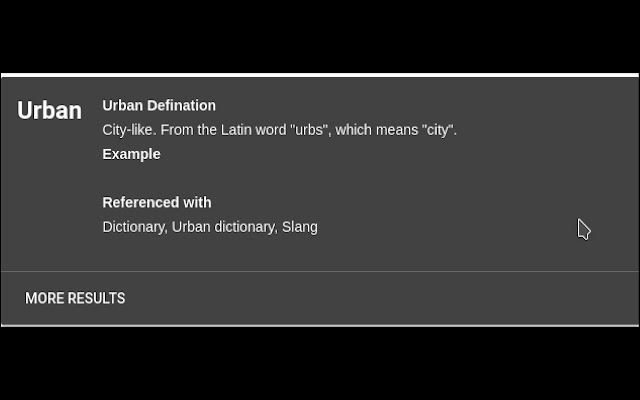 Urbansaurus chrome谷歌浏览器插件_扩展第2张截图