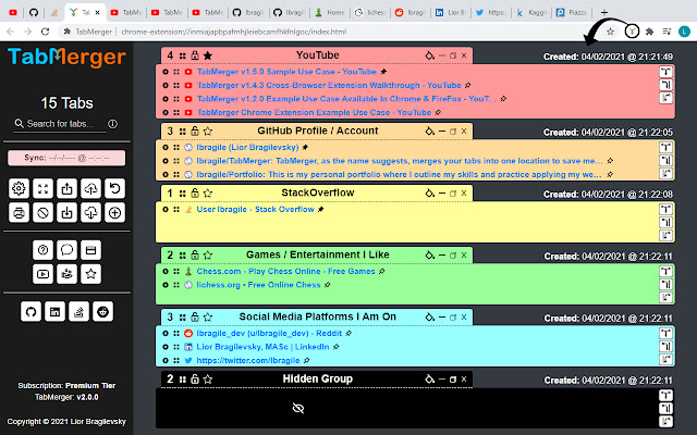 TabMerger chrome谷歌浏览器插件_扩展第1张截图