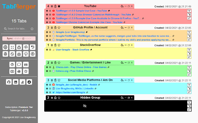TabMerger chrome谷歌浏览器插件_扩展第3张截图