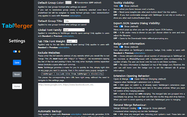 TabMerger chrome谷歌浏览器插件_扩展第4张截图