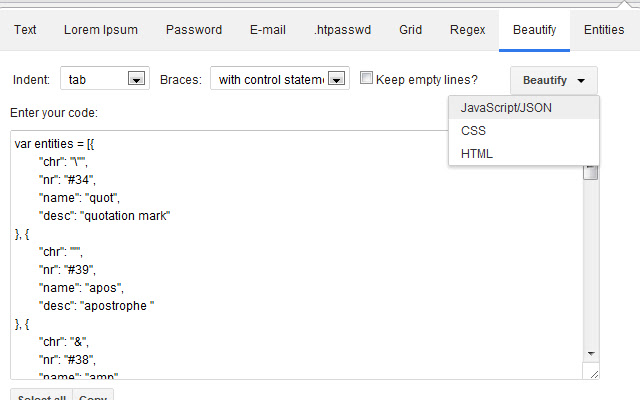 Instrumente chrome谷歌浏览器插件_扩展第4张截图