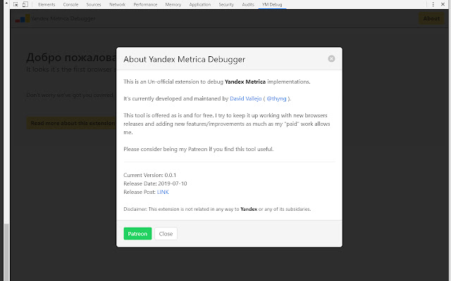 Yandex Metrica Debugger chrome谷歌浏览器插件_扩展第2张截图