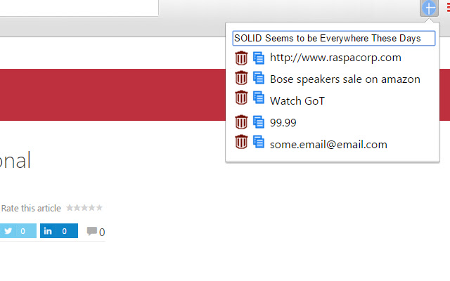 TempText chrome谷歌浏览器插件_扩展第1张截图