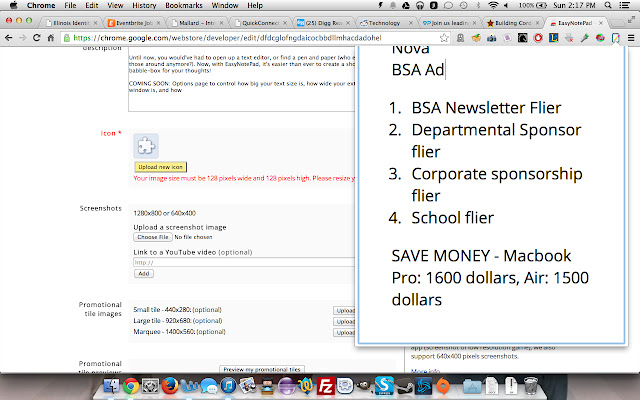 EasyNotePad chrome谷歌浏览器插件_扩展第1张截图
