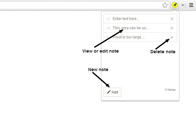 Super Easy Notes! chrome谷歌浏览器插件_扩展第3张截图