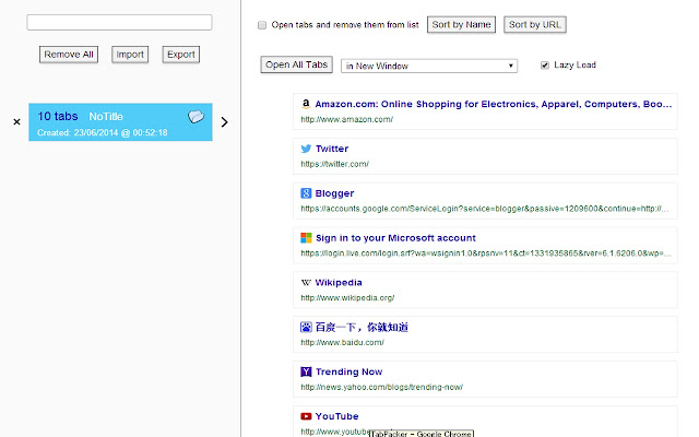 TabPacker chrome谷歌浏览器插件_扩展第2张截图