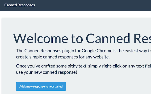 Canned Responses for Google Inbox™ and Gmail™ chrome谷歌浏览器插件_扩展第1张截图