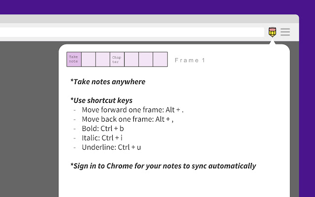 Nootpad chrome谷歌浏览器插件_扩展第1张截图