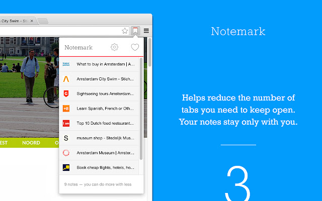 Notemark — Quick note web pages to view later chrome谷歌浏览器插件_扩展第3张截图