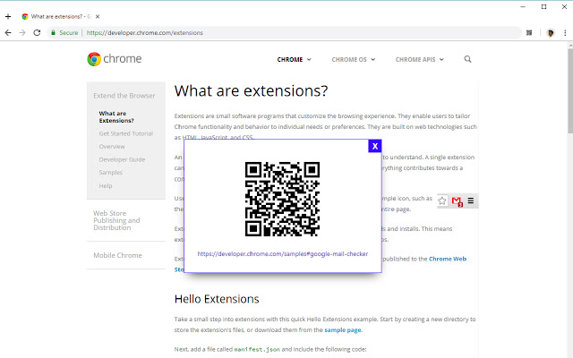 QRify chrome谷歌浏览器插件_扩展第2张截图