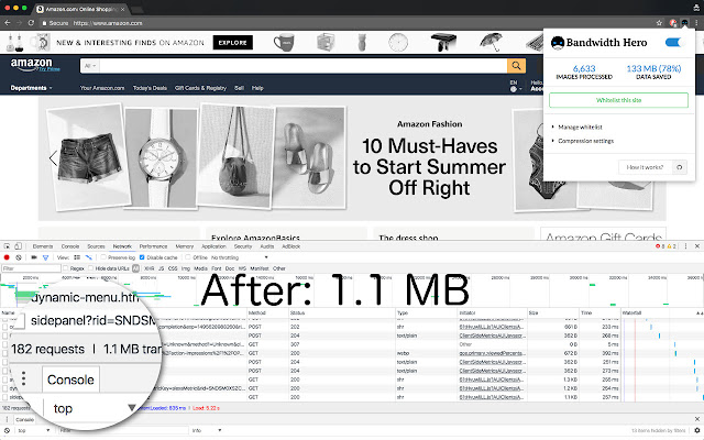 Bandwidth Hero - Live Image Compression chrome谷歌浏览器插件_扩展第3张截图
