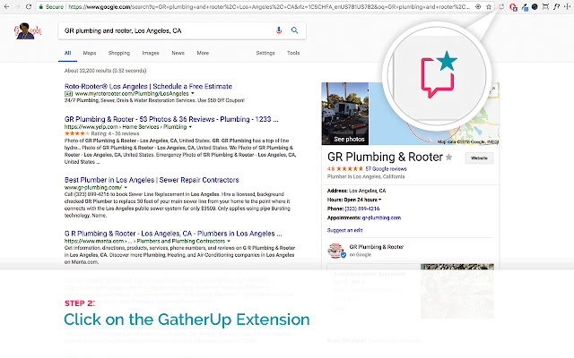 GatherUp Google Review Link Generator chrome谷歌浏览器插件_扩展第2张截图