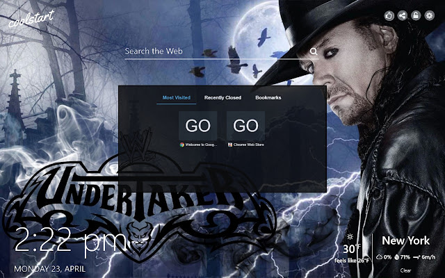 Undertaker HD Wallpapers WWE Wrestling Theme chrome谷歌浏览器插件_扩展第4张截图