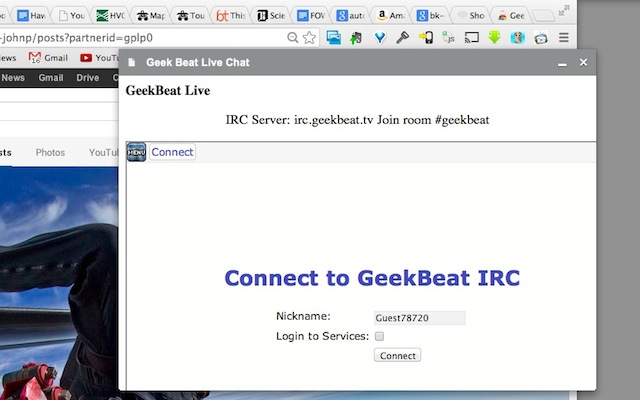 Geek Beat Chat chrome谷歌浏览器插件_扩展第1张截图