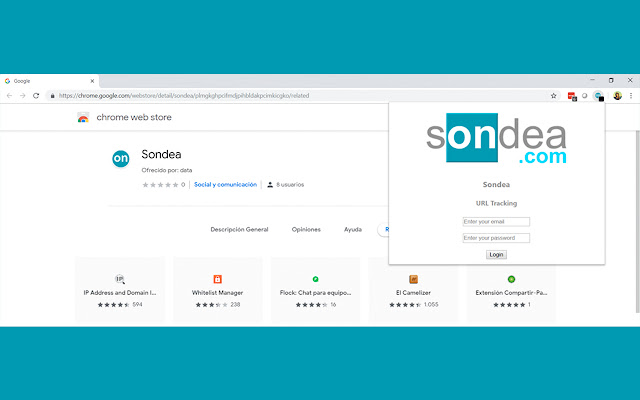 Sondea chrome谷歌浏览器插件_扩展第1张截图