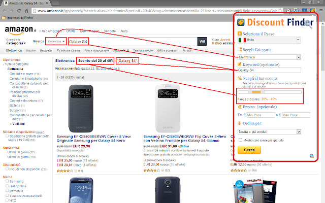 Amazon Discount Finder chrome谷歌浏览器插件_扩展第4张截图