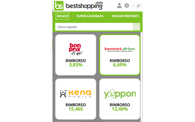 Cashback IT-Bestshopping chrome谷歌浏览器插件_扩展第3张截图