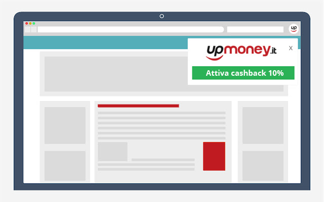UPmoney Cashback chrome谷歌浏览器插件_扩展第1张截图