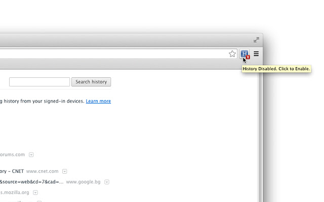 History On/Off chrome谷歌浏览器插件_扩展第2张截图