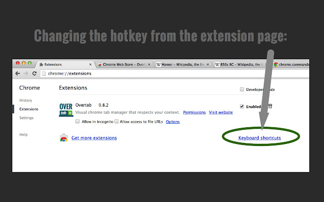 Overtab chrome谷歌浏览器插件_扩展第4张截图