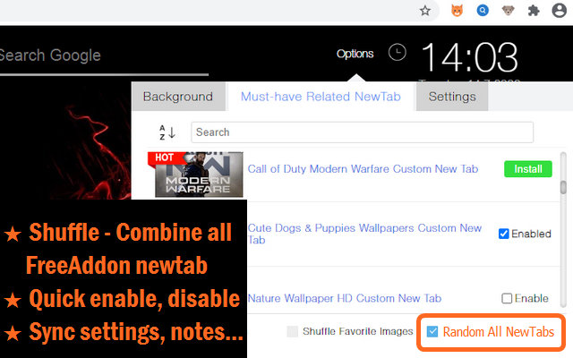 Star Wars Rogue One Wallpaper Starwars NewTab chrome谷歌浏览器插件_扩展第5张截图