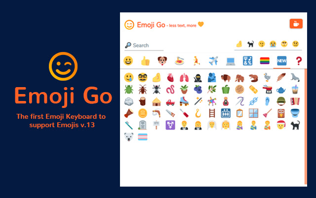 Emoji Go chrome谷歌浏览器插件_扩展第1张截图