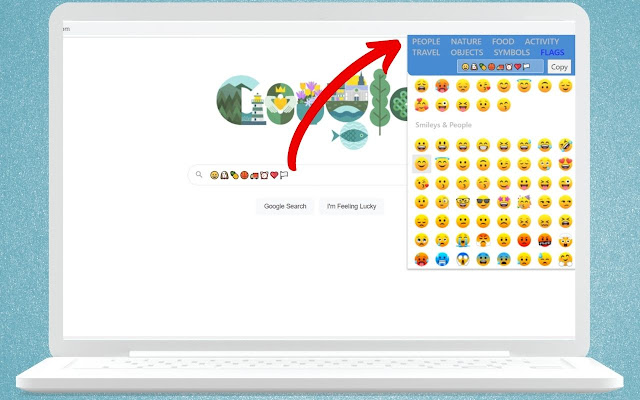 Emoji Keyboard chrome谷歌浏览器插件_扩展第1张截图