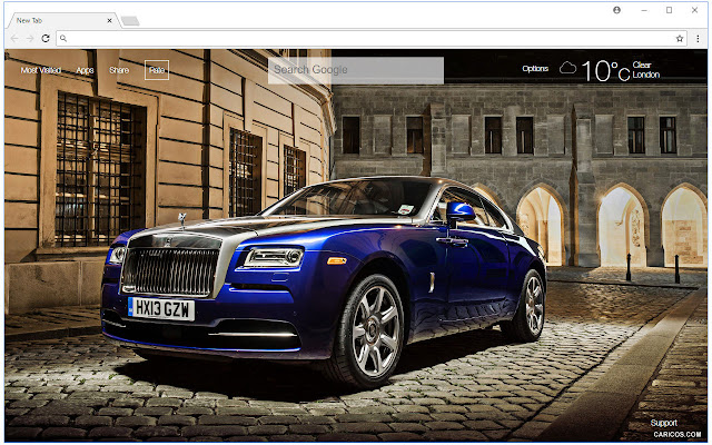 Rolls Royce Cars Wallpapers HD Custom New Tab chrome谷歌浏览器插件_扩展第3张截图
