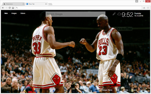 NBA Michael Jordan Wallpaper HD Custom NewTab chrome谷歌浏览器插件_扩展第5张截图