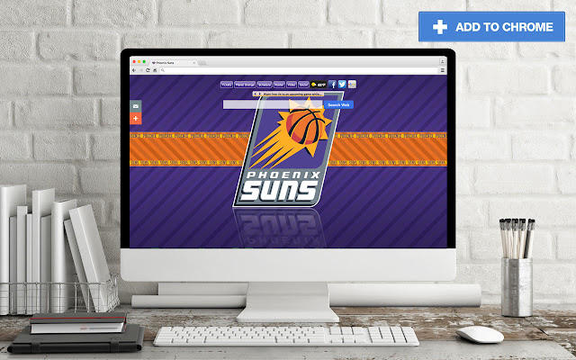 NBA Phoenix Suns New Tab chrome谷歌浏览器插件_扩展第2张截图