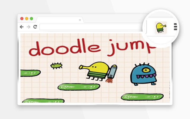 Doodle Jump original chrome谷歌浏览器插件_扩展第2张截图