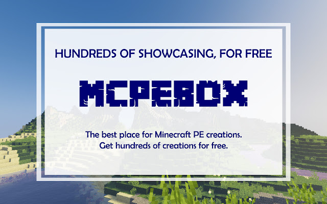 MCPEBox.Com - The World of Minecraft PE chrome谷歌浏览器插件_扩展第1张截图