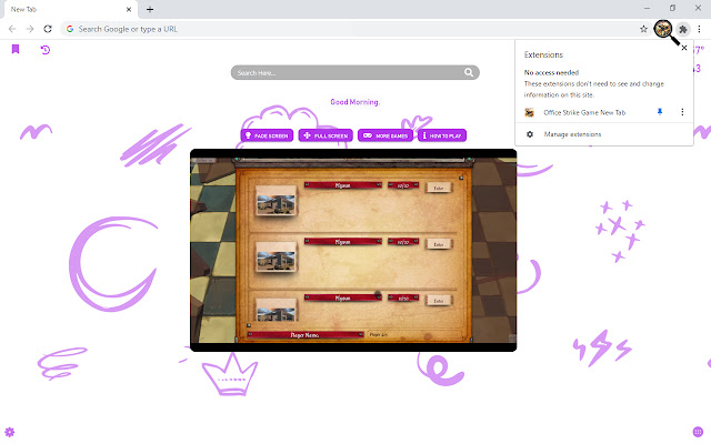 Office Strike Game New Tab chrome谷歌浏览器插件_扩展第4张截图