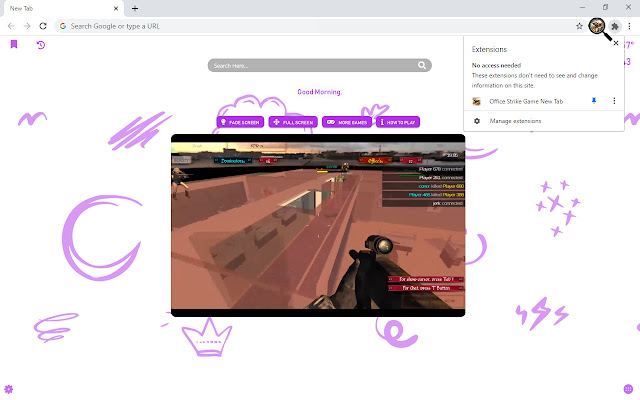 Office Strike Game New Tab chrome谷歌浏览器插件_扩展第5张截图