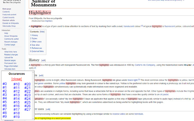 DCHighlighter chrome谷歌浏览器插件_扩展第1张截图