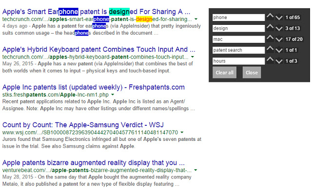 AA Highlighter chrome谷歌浏览器插件_扩展第2张截图