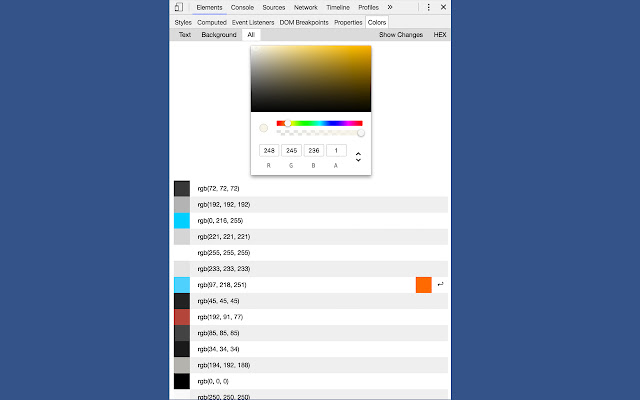 Website Color Changer chrome谷歌浏览器插件_扩展第4张截图
