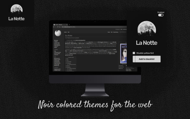 La notte chrome谷歌浏览器插件_扩展第1张截图