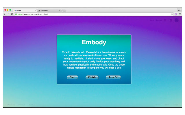 Embody chrome谷歌浏览器插件_扩展第2张截图