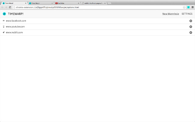 Timewarp chrome谷歌浏览器插件_扩展第2张截图