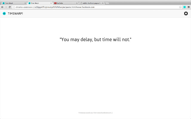Timewarp chrome谷歌浏览器插件_扩展第4张截图