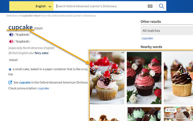 牛津圖片詞典| 視覺英語 chrome谷歌浏览器插件_扩展第1张截图