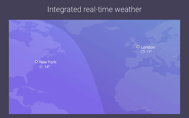 Omni World Timezone Map chrome谷歌浏览器插件_扩展第4张截图
