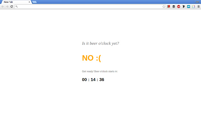Beer-o-clock chrome谷歌浏览器插件_扩展第3张截图